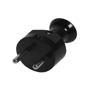 Electrical plug Opal WT-31 2P+Z 16A removable straight design, black
