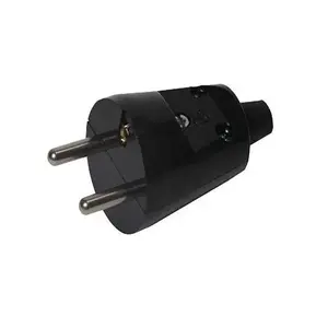 Power plug (straight, serviceable) Opal WT-30 2P+E 16A black