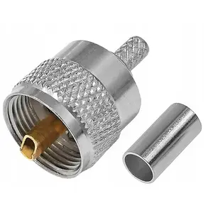 Crimp UHF Connector for RG58 coaxial cable No name UHF(UC1)-W/ZAC-RG58