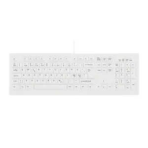 Medical Full-Size Wired Keyboard Contour Design Active Key Contour ClassicClean IP68 Full-Size USB White 105 keys
