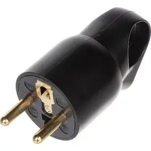 Angled Power Socket Legrand LE-50107 230 V 16 A, recessed/flush-mount electrical outlet