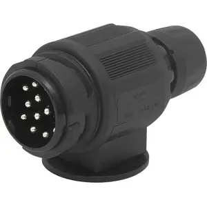 Trailer Socket BLOW 4624# 13-pin plastic vehicle connector