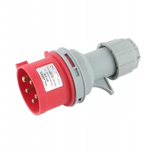 Industrial power plug 5-pin 16A Plastrol WT-516