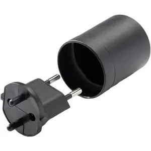 Переходник VISION NN Fixadapter Швейцария Тип 11 на контурный штекер (CEE7/VII) - 154/SW/1