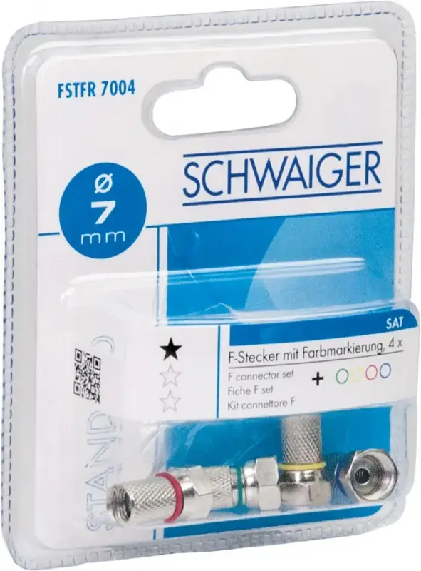 Разъём F-типа SCHWAIGER FSTFR7004 531 Photo 2