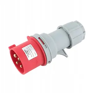 Industrial Power Plug 4P 32A Plastrol WT-432, 4-pole 32 ampere connector