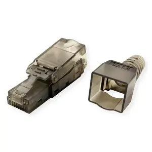 Wire connector Triton 26.99.0370 RJ-45 male, black, 13.9×69.7 mm, 9.8 g