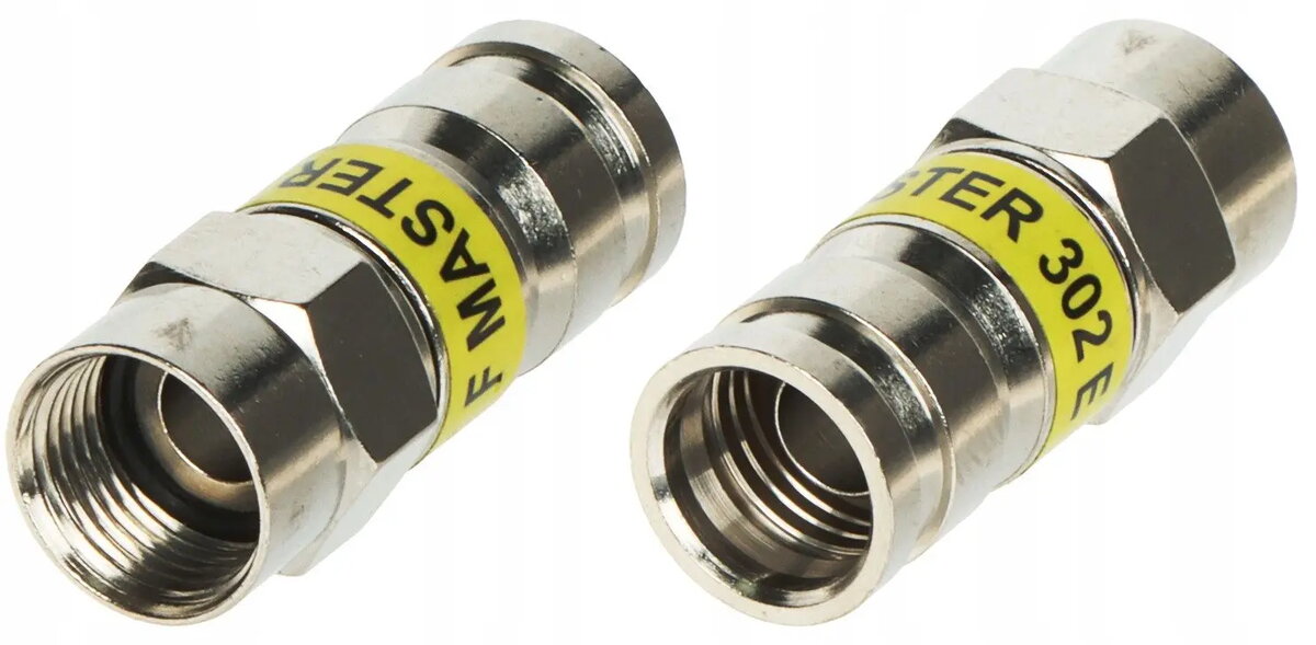 Kompresijas F-connector F/ZAC-TRISET-302-ECA/MSR priekš TRISET-302 koaksiālā