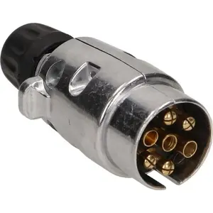 Trailer plug ORNO OR-AE-1385 7-pin aluminum 12/24V
