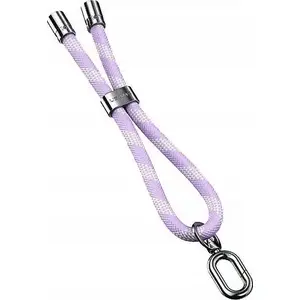 Phone lanyard usams USA1208 — 34 cm, white–lilac