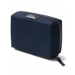 Tech Kit Compact Bellroy — compact mobile accessories organizer, navy