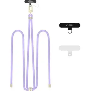 Shoulder and crossbody strap Tech-Protect C7S Rope Crossbody Strap — Lavender/Gold