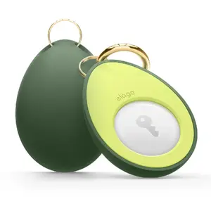 Чехол для Apple AirTag Elago EAT-AVOCADO — зелёный защитный корпус