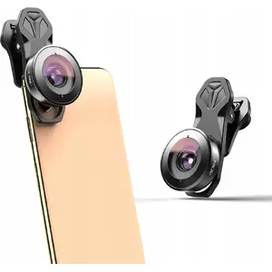 Fisheye lens Apexel APL-HB195 195° HD for smartphone — mobile phone attachment