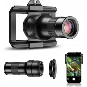 Apexel phone lens set APL-TM6 — 6x telephoto + 150mm macro lens for smartphone