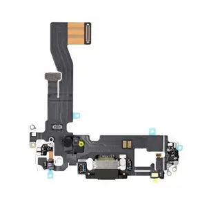 Charging flex cable for iPhone 12 / iPhone 12 Pro, replacement charging port ribbon (No name)