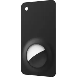 Phone wallet card for Apple AirTag by MOBILE ORIGIN — black, slim card-style holder