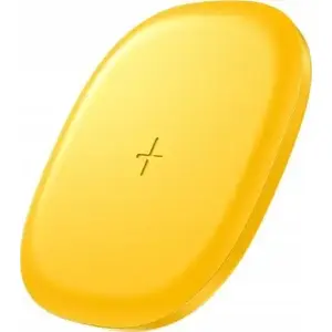 Wireless Qi Charger 15W WEKOME WP-U165 Tint Series (Yellow) - Portable Inductive Charging Pad