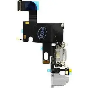 Charging Flex Cable for iPhone 6, black — replacement charging connector flex