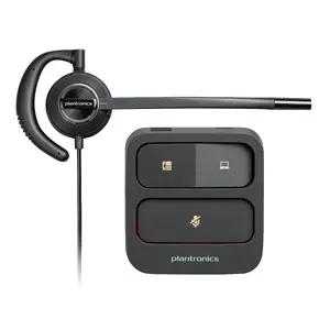 Austiņu āķis Poly EncorePro HW530/540 — lieli un mazi ausu cilpiņas, melnas