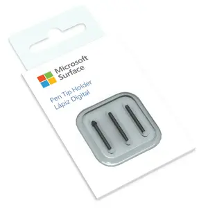 Сменные наконечники для Microsoft Surface Pen V2 — чёрные, 3 шт., совместимы с Surface Pen
