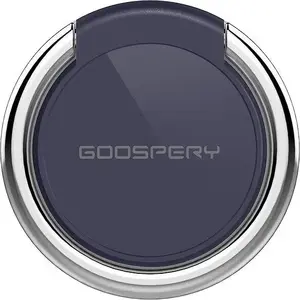 Держатель для пальца Mercury Ring от Partner Tele.com — черно‑серебристый