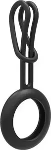 Keyring Case for Apple AirTag by Best Accessories, Black