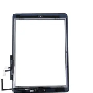 Touch Screen Panel for iPad 5th Gen (A1822 / A1823) — Full Front Set, Black
