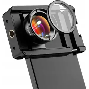 Apexel Macro Lens 100mm HD with CPL Filter and 1.4" Phone Mount (Apl-hb100cpl)