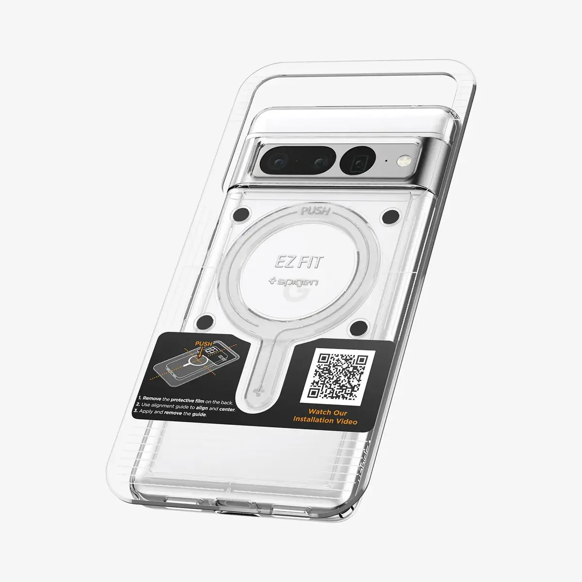 Spigen MagFit magnētiskā gredzena plāksne balta Photo 4