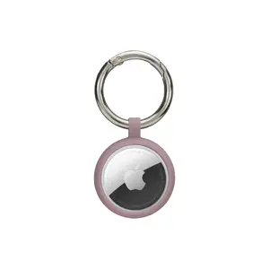 Atslēgu riņķis dbramante Greenland priekš AirTag, Pink Sand, izturīgs pret skrāpējumiem, 33×7 mm, 12 g
