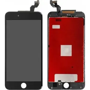 Renov8 ЖК‑дисплей и сенсорный модуль для iPhone 6s Plus (LG) с защитным стеклом и шлейфом — черный