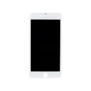 Replacement display with touch panel for iPhone 6 Plus, white — AAA quality glass