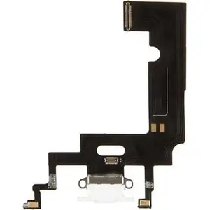 Replacement flex cable speaker with charging connector for iPhone XR, white