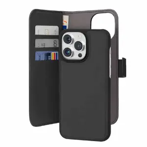 Makstveida telefona vāciņš SBS Mobile priekš iPhone 15 Pro Max, 17 cm (6.7"), 3 kartes, melns