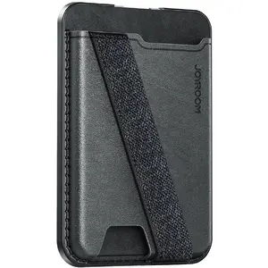 Wallet case Joyroom JR-ZS432 compatible with MagSafe — black