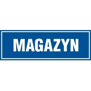 PROCERA PROCERA Znak TDC, Magazyn — industrial sign panel by PROCERA (model BH-PB004BHPN)