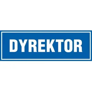 PROCERA PROCERA Znak TDC, Dyrektor – office door sign/placard, model BH-PB009BHPN
