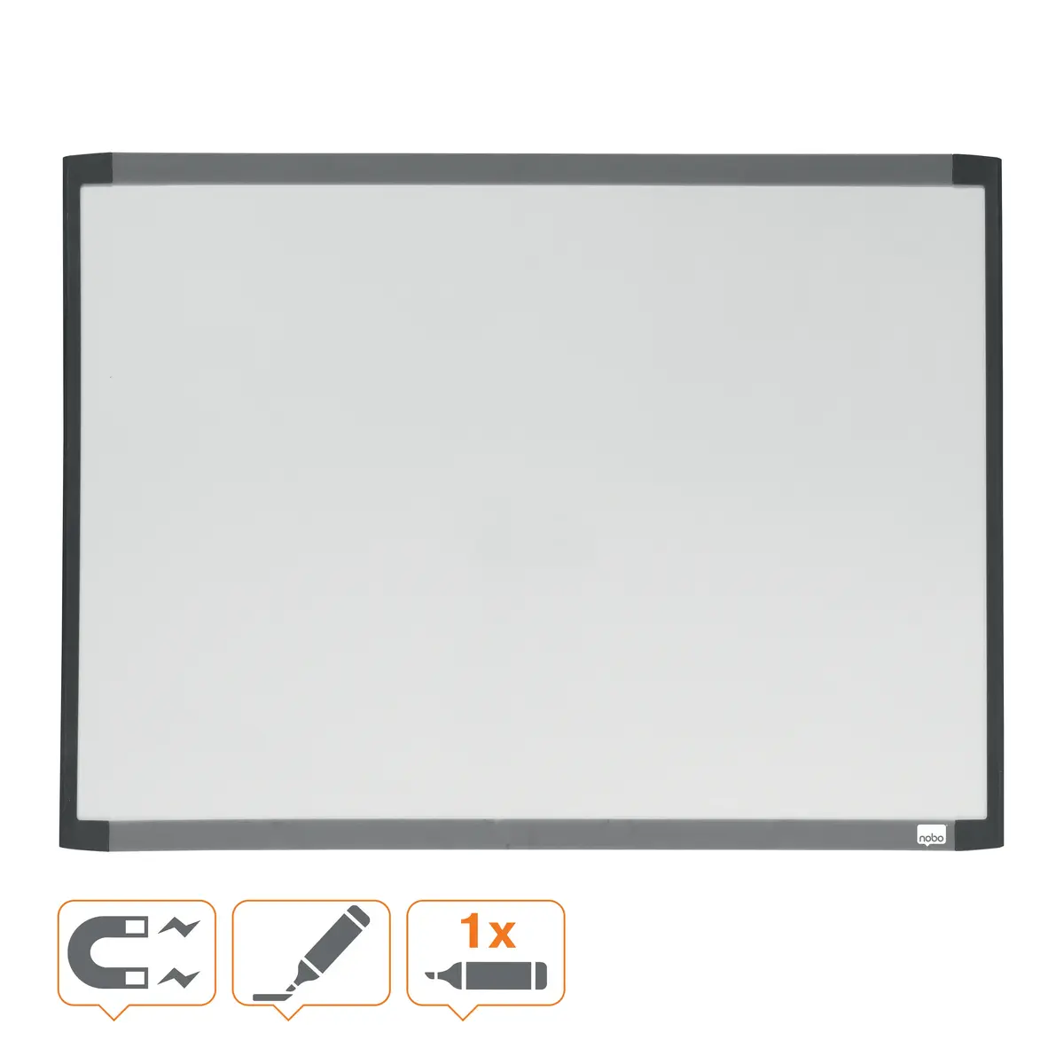 NOBO Small magnetic whiteboard 58.5x43 cm Photo 7