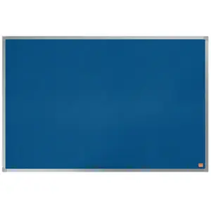 Insert notice board NOBO 1915203, blue surface, aluminium frame, 898×589×14 mm