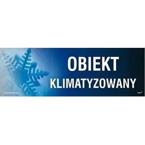 Air quality sign PROCERA Znak TDC BH-PC603BHPN for conditioned rooms
