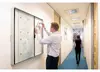 NOBO Premium Plus Magnetic Lockable Notice Board 12×A4 Photo 3