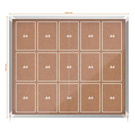 Nobo 1915332 insert notice board 1915332 Photo 5