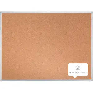 Cork Noticeboard NOBO N:Cork Essentials 1200 x 900 mm — wall-mounted bulletin board