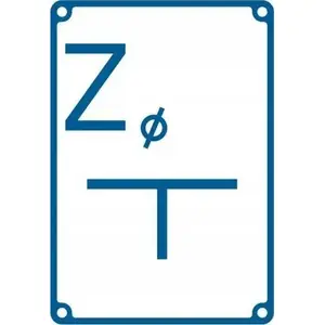 Orientation Plate for Gate Valve PROCERA Znak TDC BH-JB002BPPN, metal identification plate