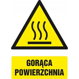 Plīts virsmas uzlīme PROCERA Znak TDC, karstas virsmas indikators, melna (BH-GF033BKPN)
