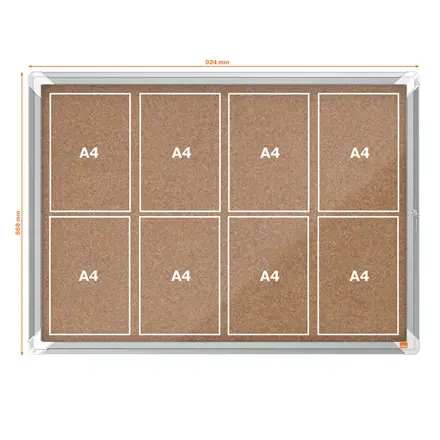 Nobo 1915326 insert notice board 1915326 Photo 5