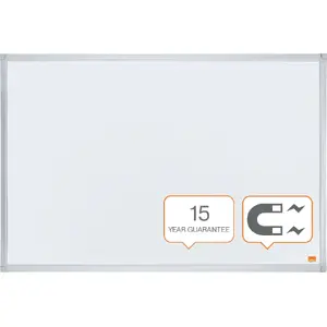 Whiteboard NOBO N:Whiteboard Essentials steel frame 900x600 mm magnetic dry-erase