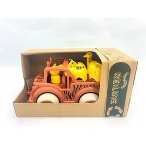Rotaļu safari automašīna Viking Toys Re-Line Jumbo 28 cm – bērnu spēļu transportlīdzeklis, izturīgs plastmasas