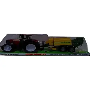 Механический игрушечный трактор TEKA Traktor z prasą модель 551256